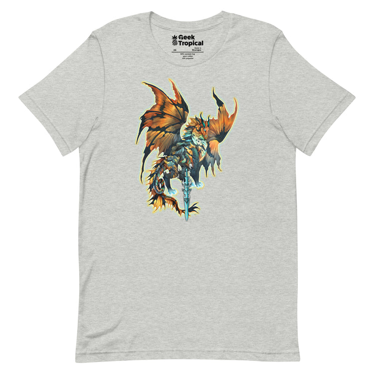 Dragonblade THUNDERBLADE OG T-Shirt Geek Nerd Advertise to Meta Design by Ruth Thompson Fantasy Prints