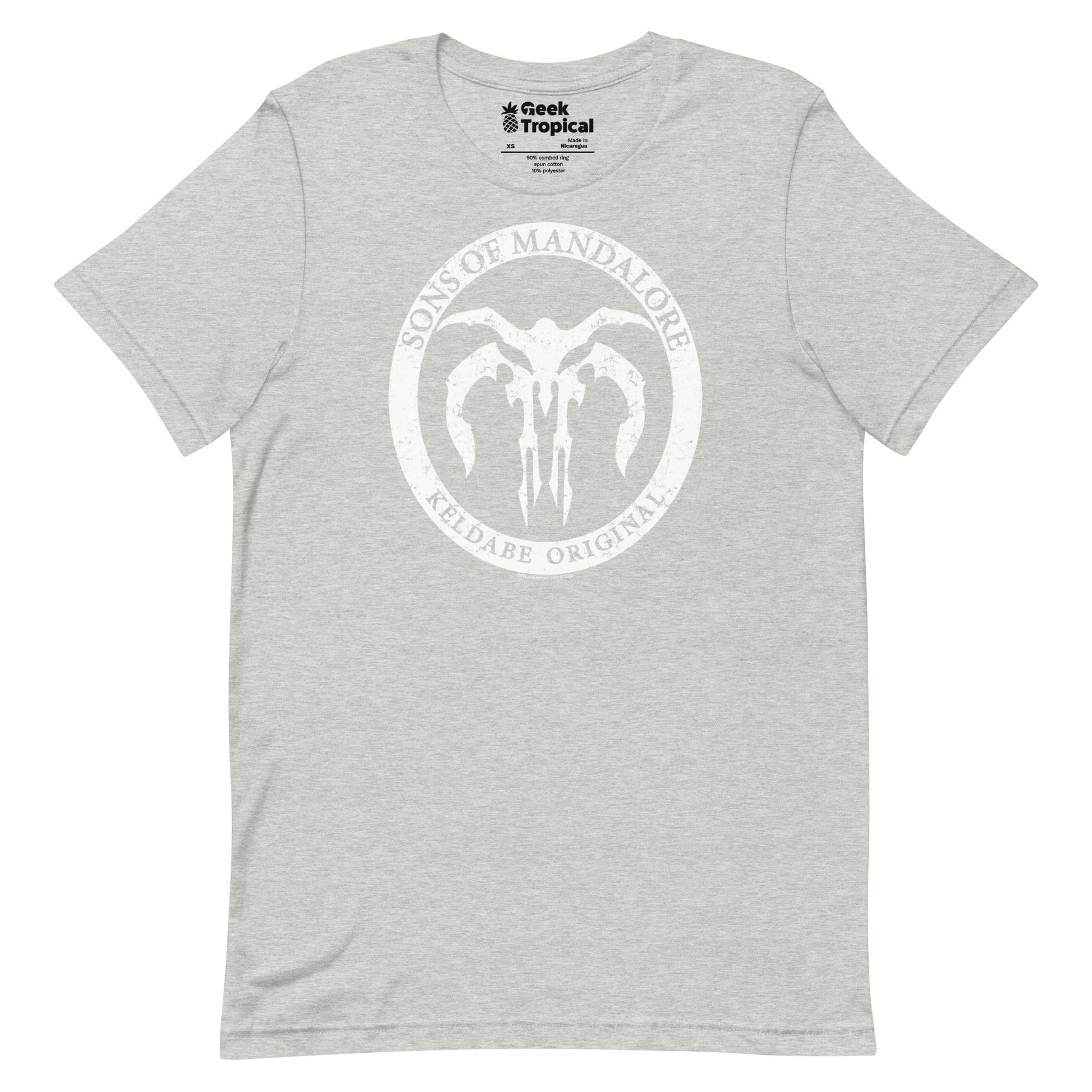 Sons of mandalore t-shirt Geek Nerd Advertise to Meta Fantasy Prints FLOW DESC WRITING