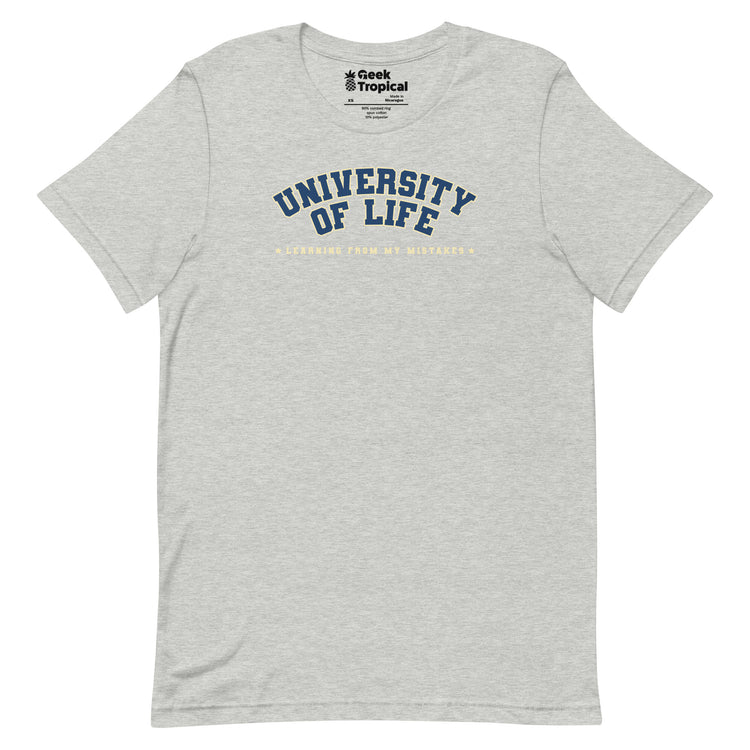 University of Life T-Shirt Geek Nerd Advertise to Meta Design by Tobe Fonseca FLOW DESC WRITING
