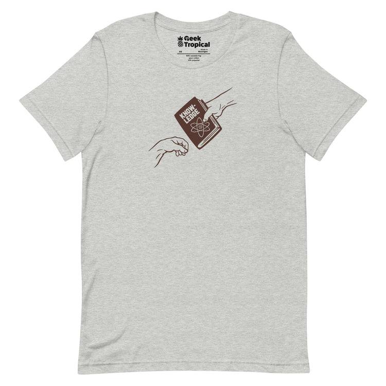 The Book's Creation T-Shirt Geek Nerd Advertise to Meta Book Prints Design by Tobe Fonseca