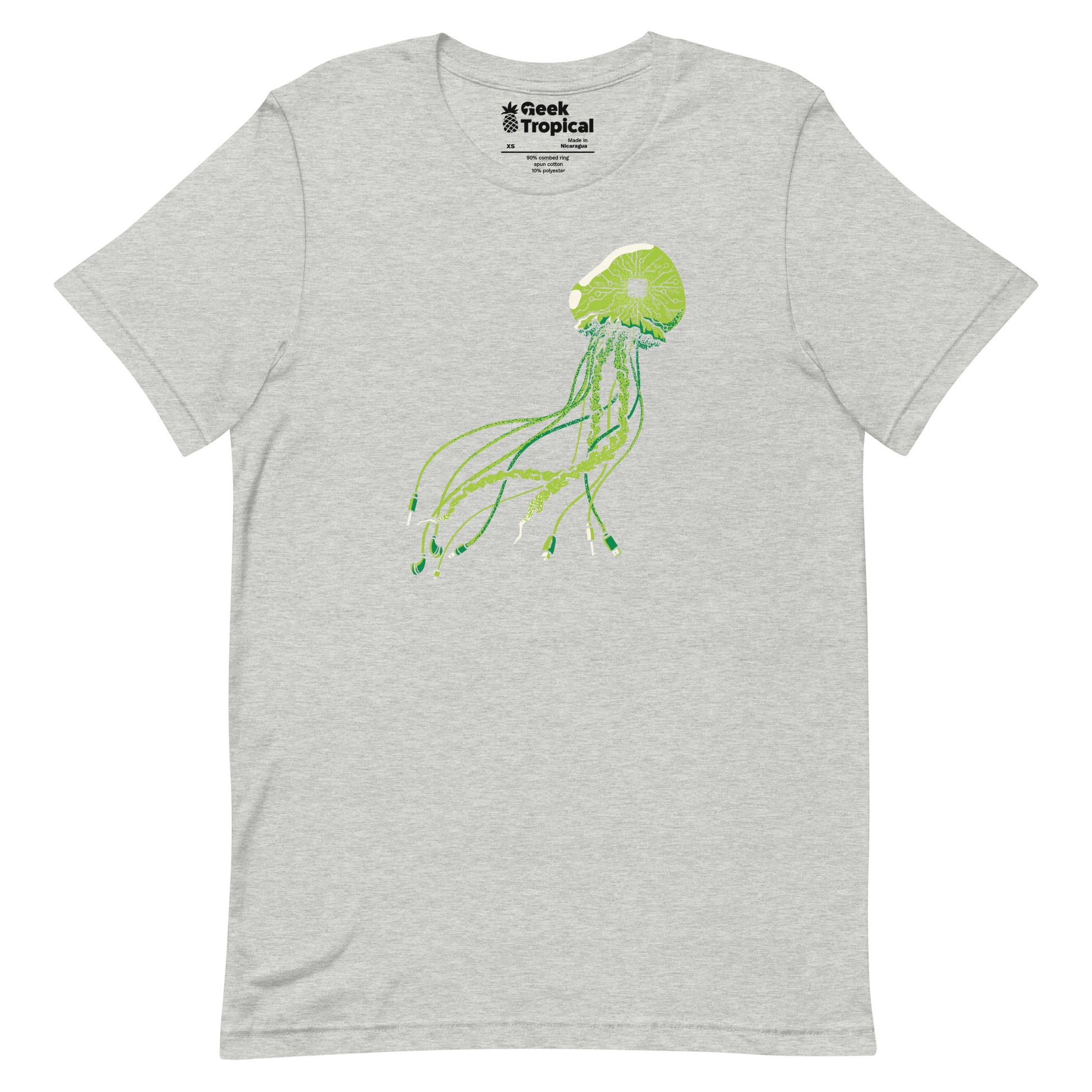 Jellyfish Computer Chip T-Shirt 15