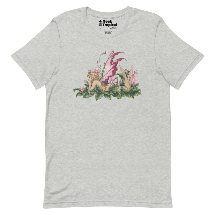 Amy Brown Primrose T-Shirt Geek Nerd Advertise to Meta Botany Print Design by Amy Brown