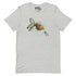 Golden Fish Scuba Diver T-Shirt Geek Nerd Advertise to Meta Animal Patterns Design by Tobe Fonseca