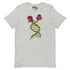 Flower DNA T-Shirt Geek Nerd Advertise to Meta Botany Print Design by Tobe Fonseca