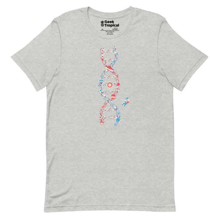 DNA Astronaut Galaxy We Are Stardust T-Shirt Geek Nerd Advertise to Meta Design by Tobe Fonseca FLOW DESC WRITING