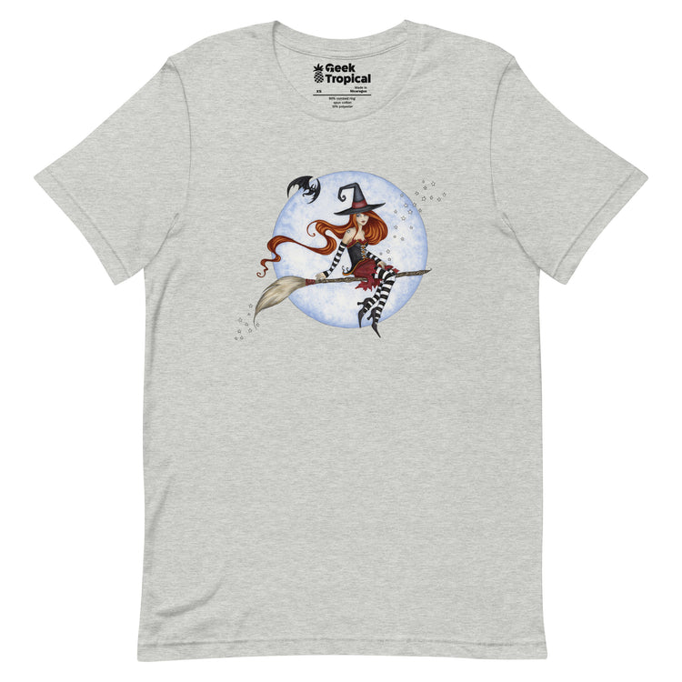 Amy Brown Moonlight Ride T-Shirt Geek Nerd Advertise to Meta Design by Amy Brown Fantasy Prints