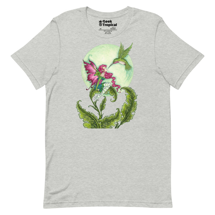 Amy Brown Flirting T-Shirt Geek Nerd Advertise to Meta Animal Patterns Design by Amy Brown