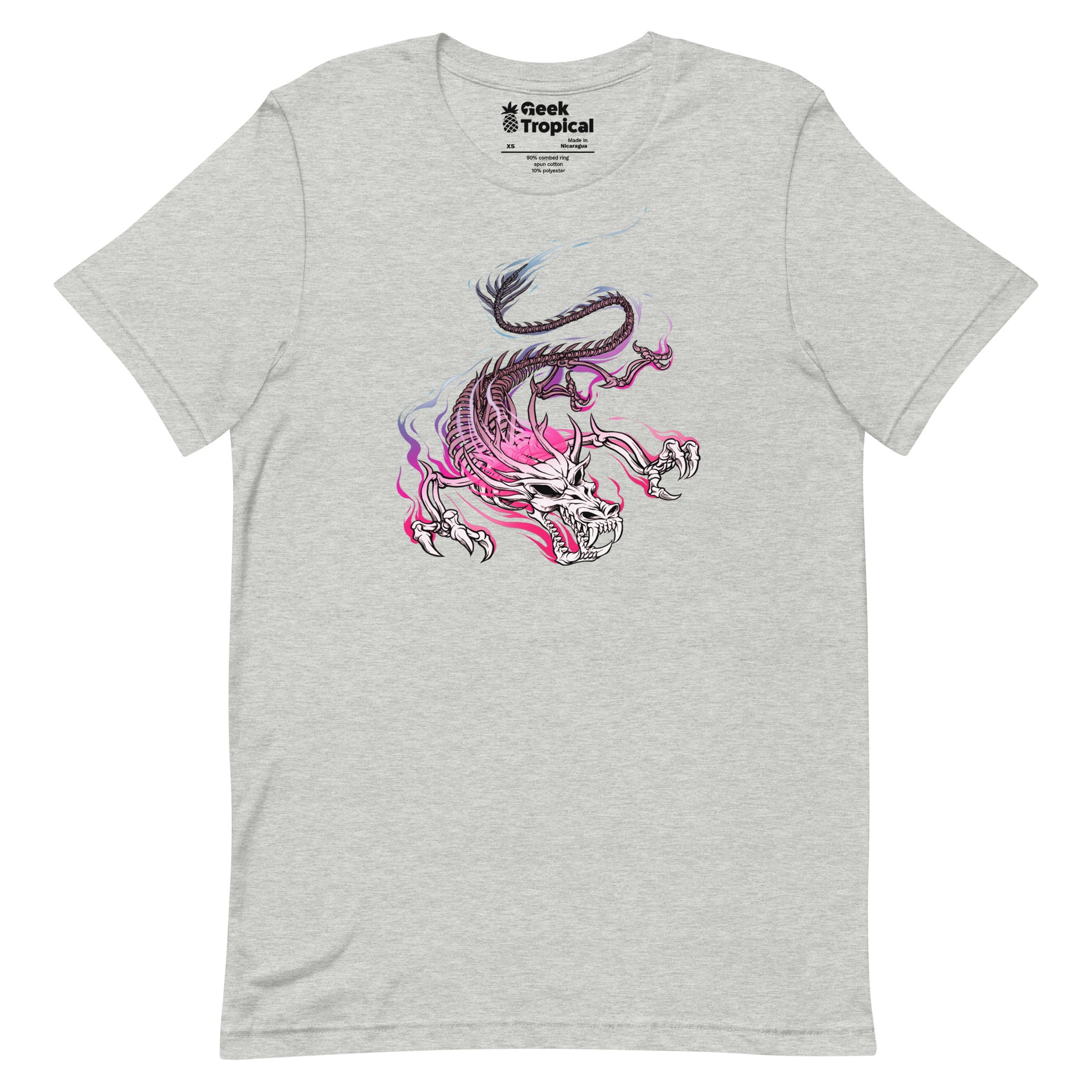 Chinese Skull Dragon T-Shirt 15