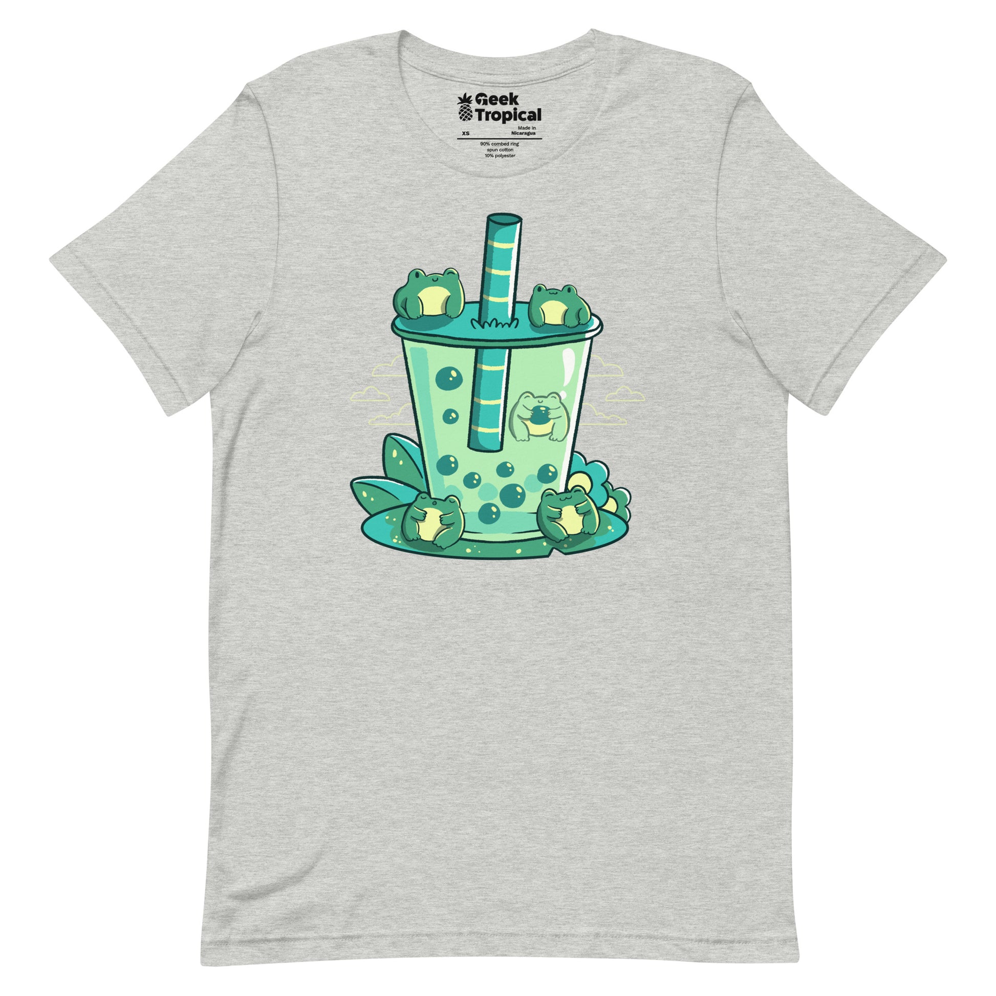 Bubble Toad T-Shirt Geek Nerd Advertise to Meta Animal Patterns Design by Tobe Fonseca