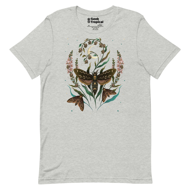 Death's Head T-Shirt Geek Nerd Advertise to Meta Design by Episodic Drawing FLOW DESC WRITING