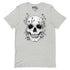 Floral Skull T-Shirt Geek Nerd Advertise to Meta Botany Print Design by Episodic Drawing