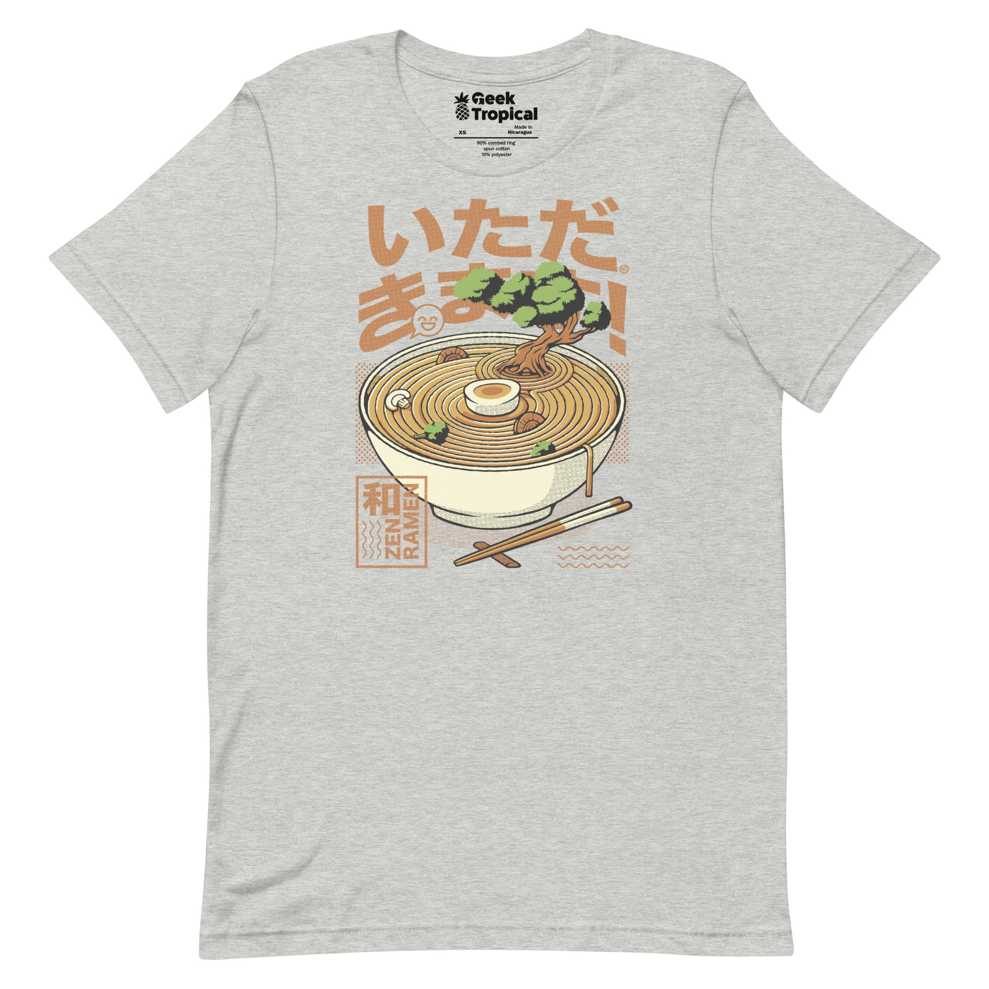 Bonsai Ramen Zen T-Shirt 14