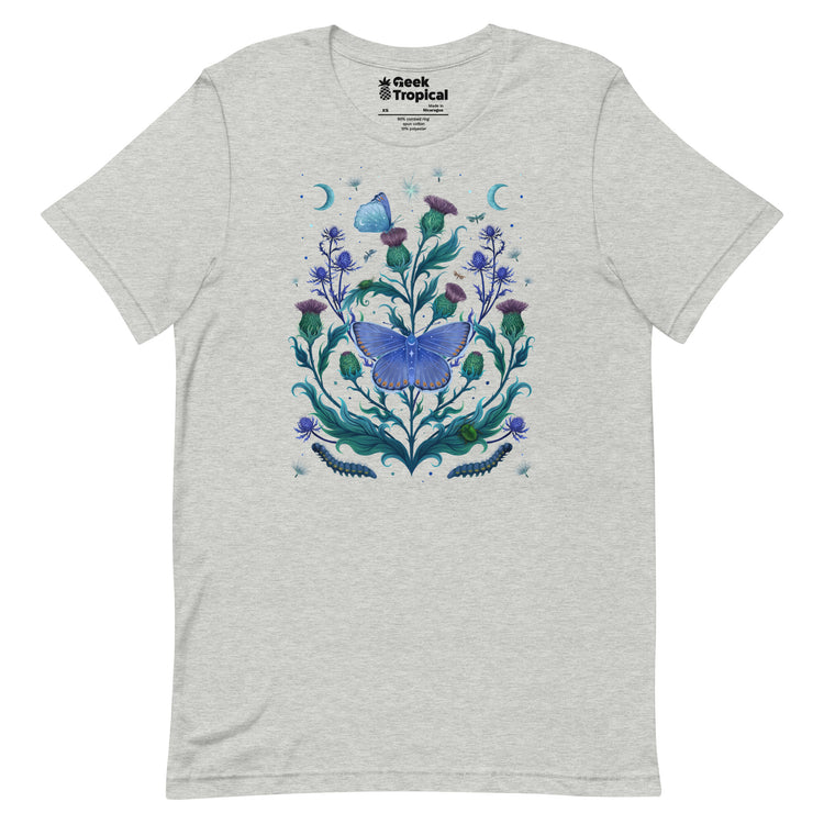 Thistle Home T-Shirt Geek Nerd Advertise to Meta Botany Print Design by Episodic Drawing