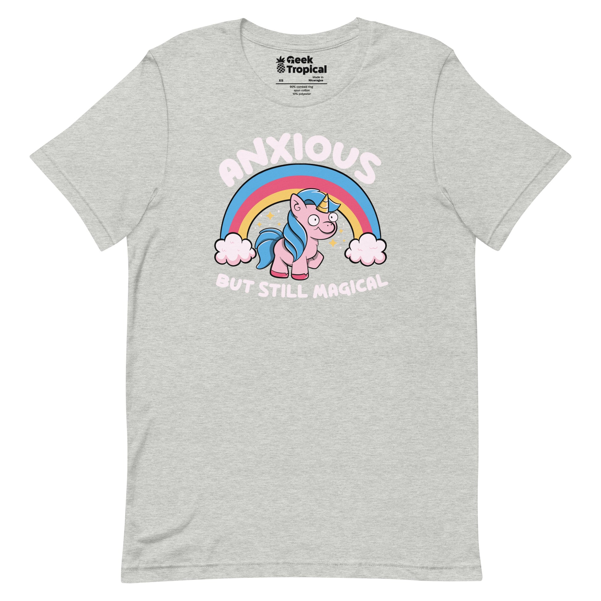 Anxious But Still Magical T-Shirt Geek Nerd Advertise to Meta Design by Tobe Fonseca Fantasy Prints