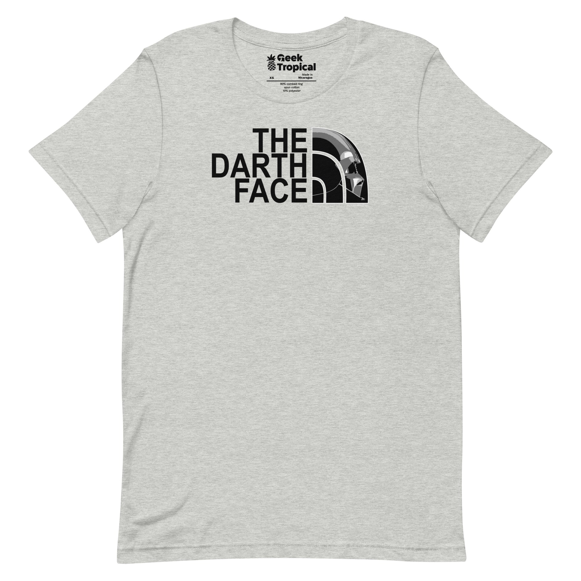 The Darth Face T-Shirt Geek Nerd Advertise to Meta Design by Tobe Fonseca Gpt - No - Tags