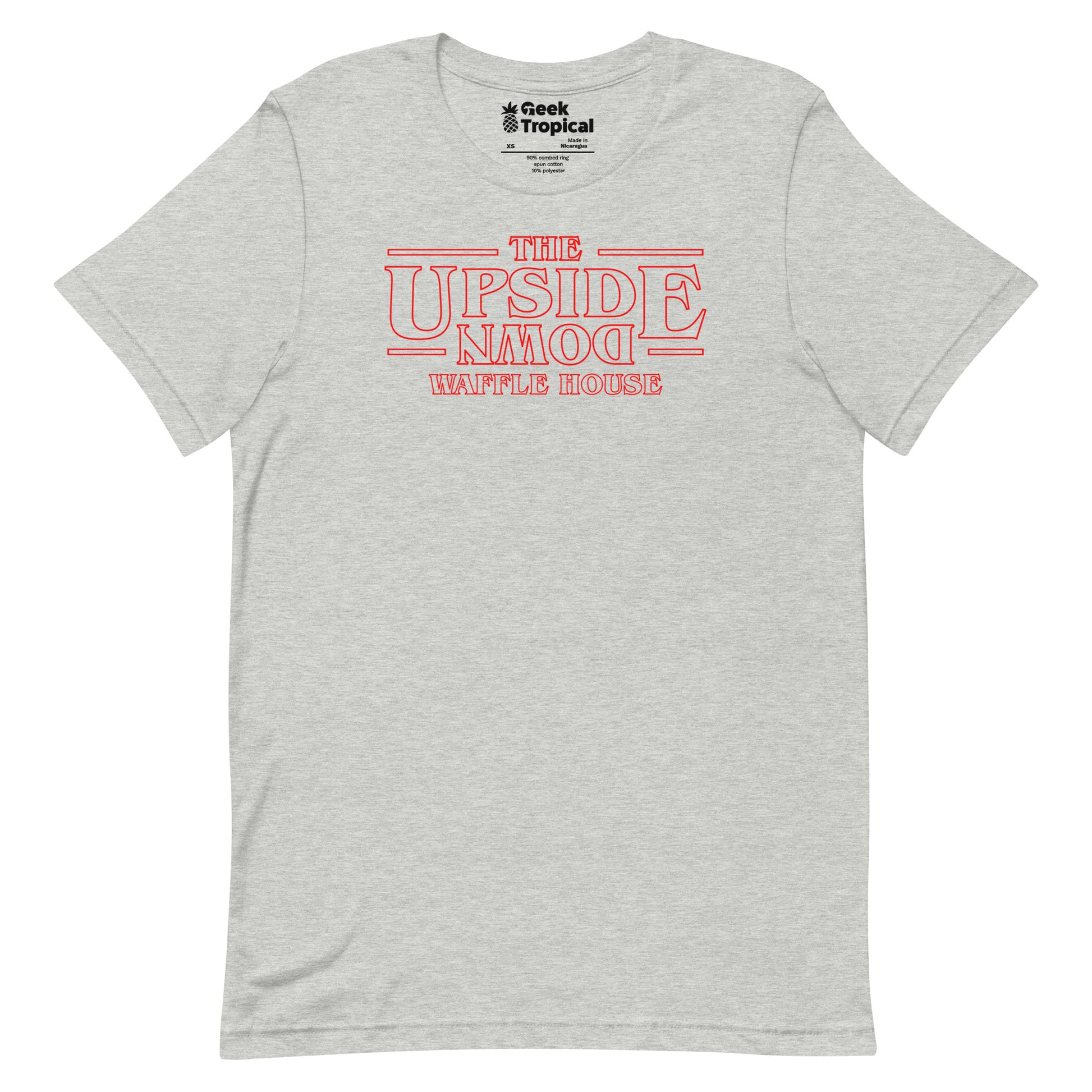 Upside Down Waffle House T-Shirt 17