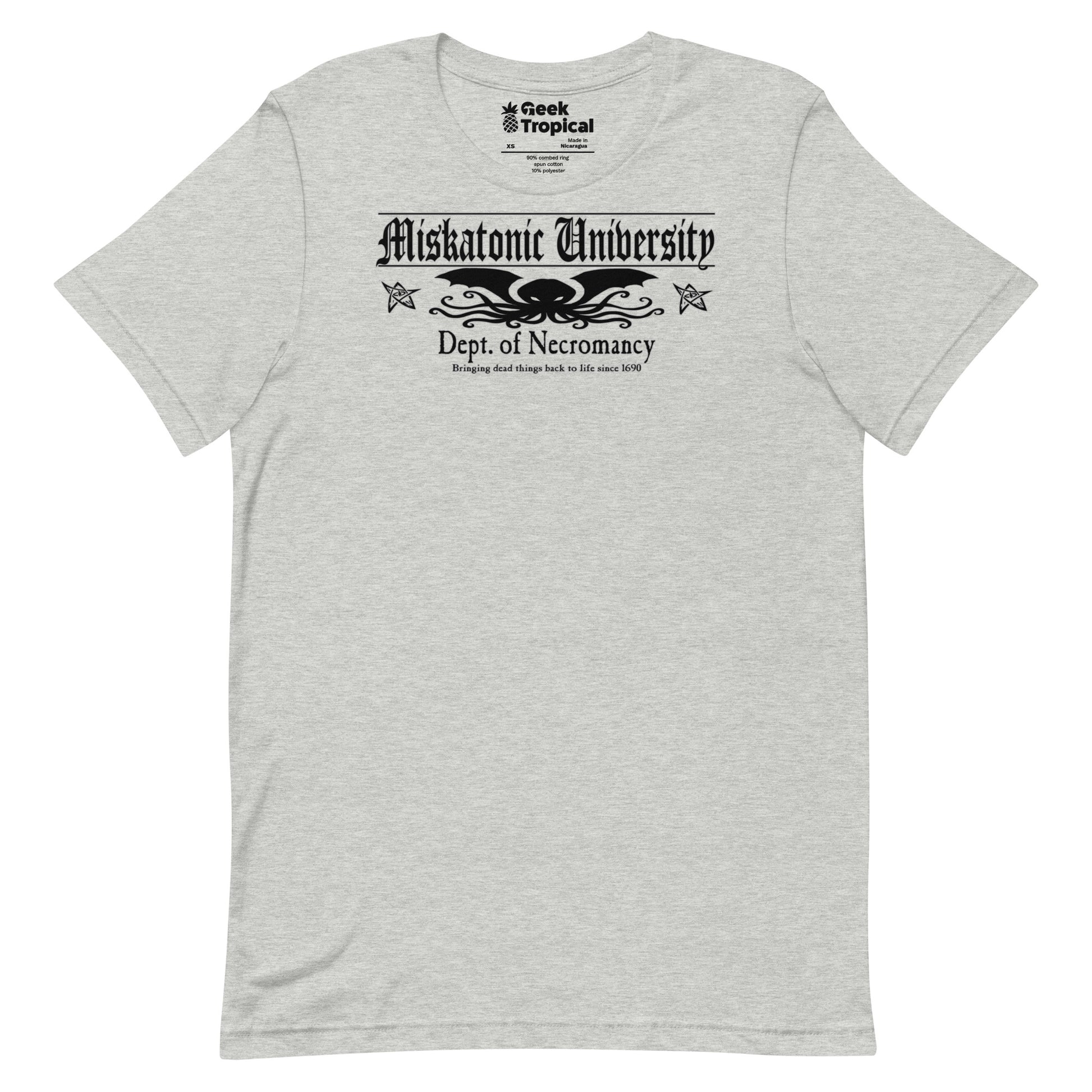 Miskatonic University Dept Necromancy T-Shirt 15