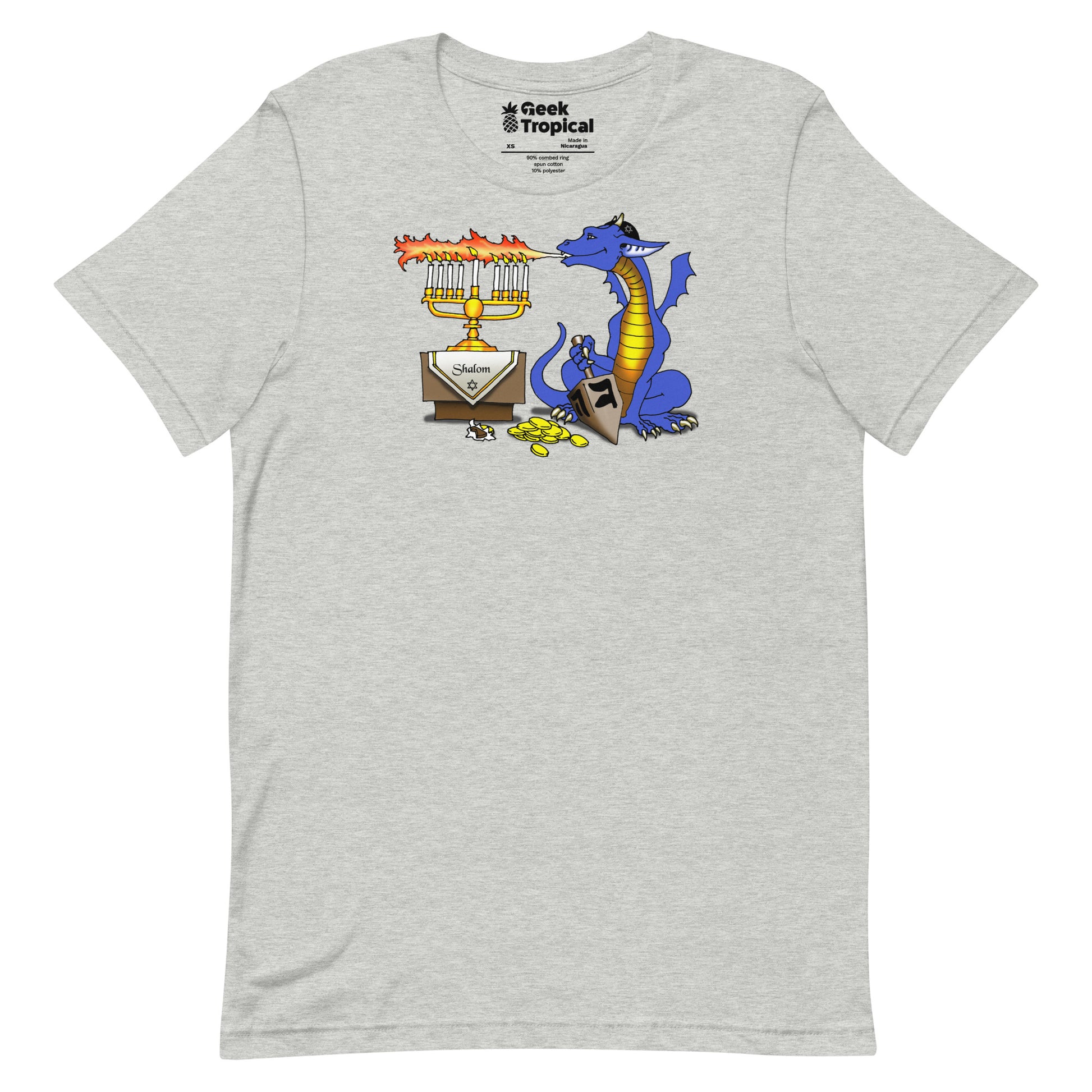 Menorah Dragon T-Shirt 14