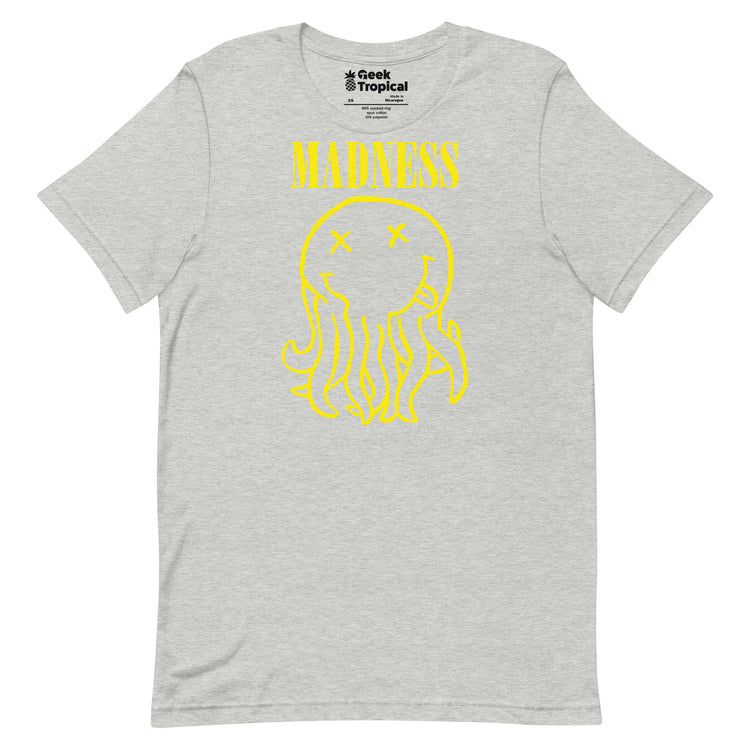 Madness T-Shirt Geek Nerd Advertise to Meta Fantasy Prints FLOW DESC WRITING