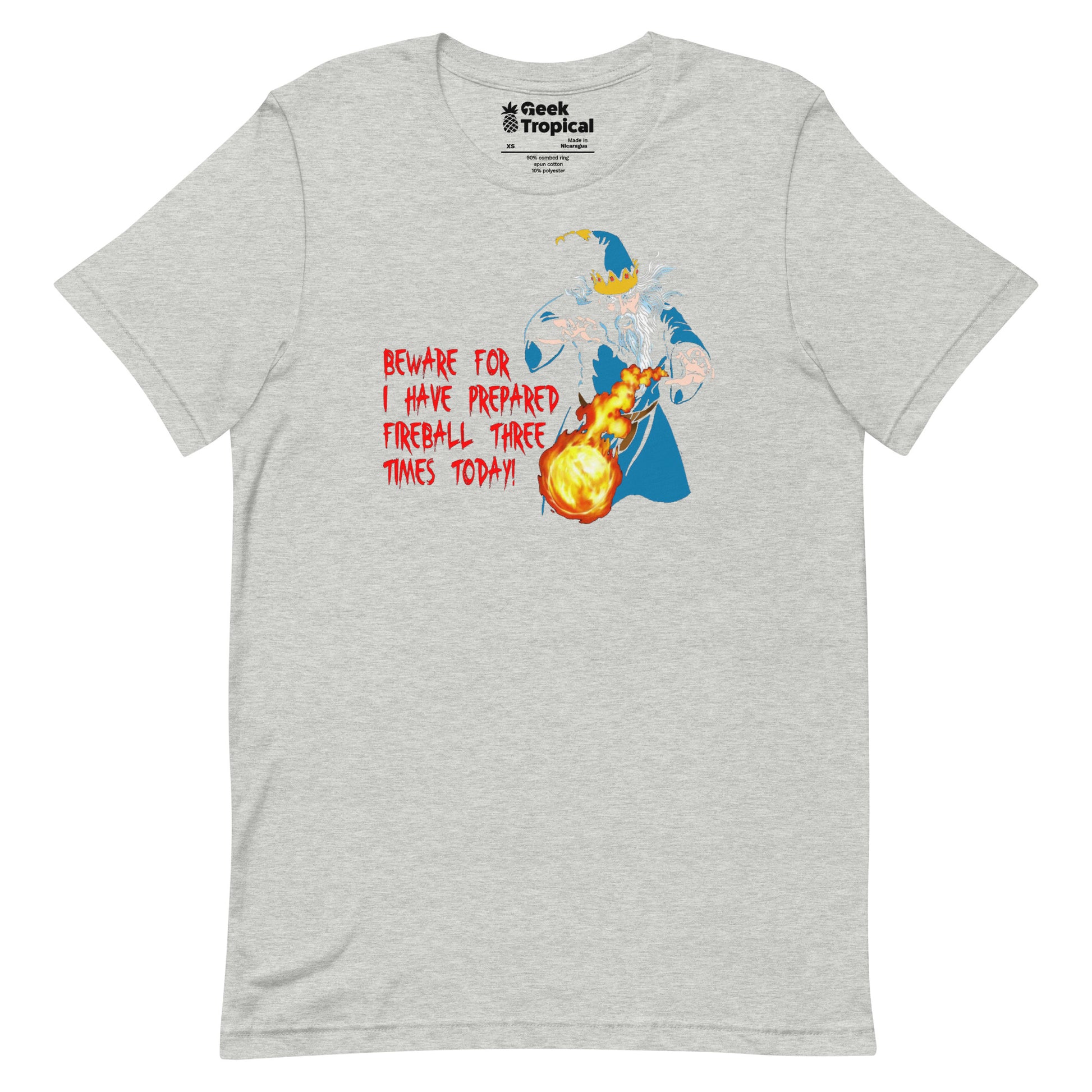 Fireball Prepared Wizard T-Shirt 14