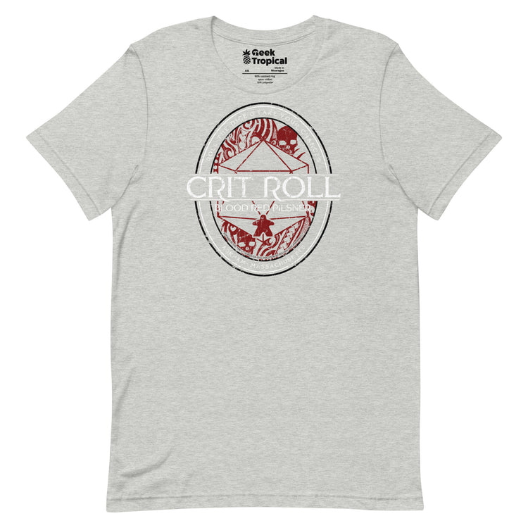 Arkham RPG Crit Roll T-Shirt Geek Nerd Advertise to Meta dnd & rpg print Fantasy Prints