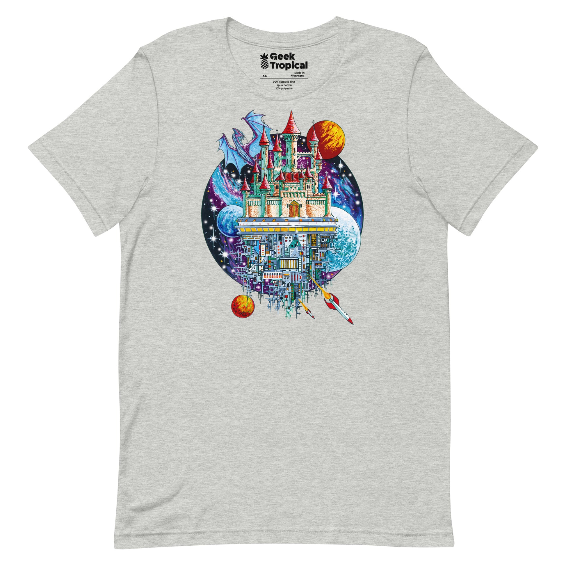Castle Space City T-Shirt 16