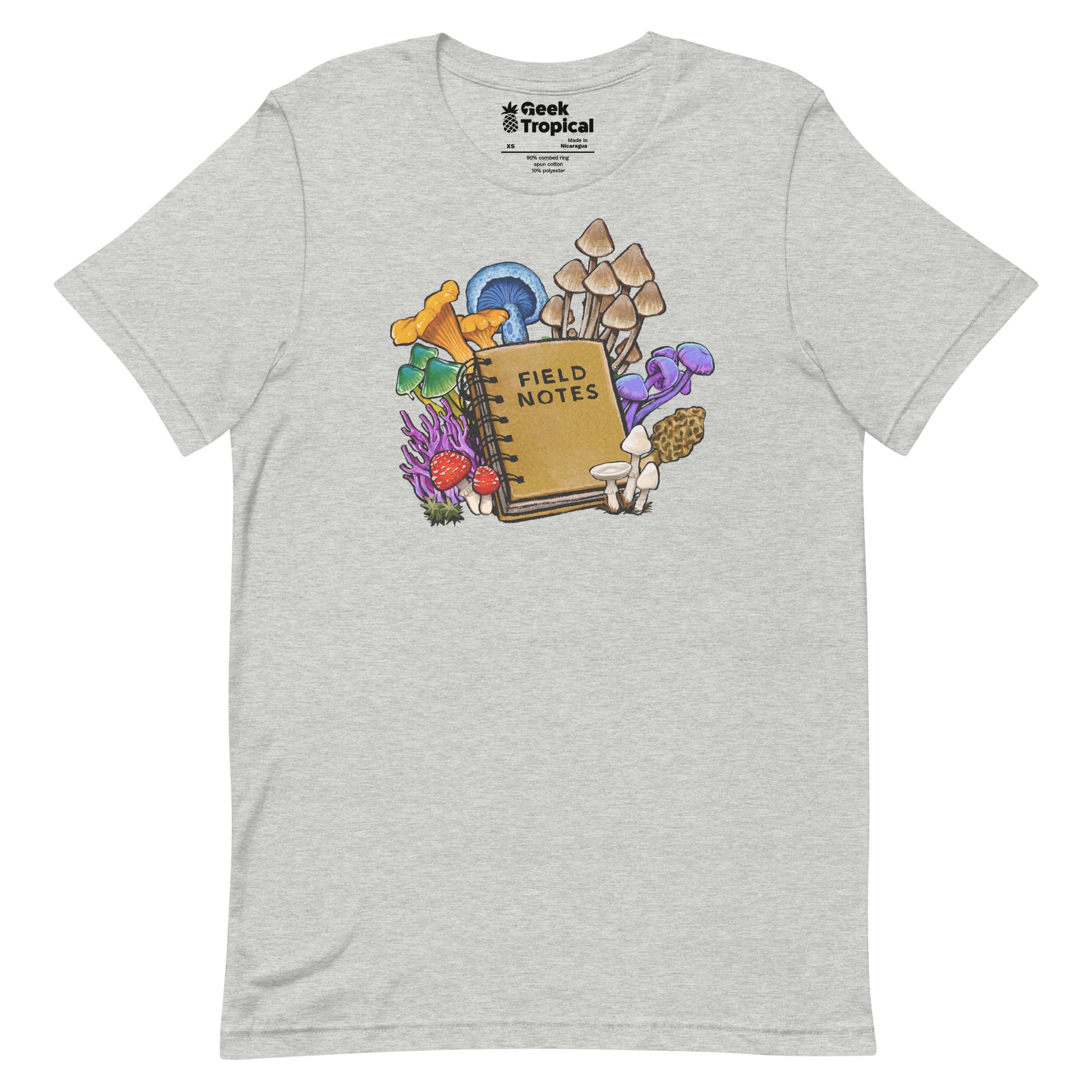Mushroom Field Notes T-Shirt 15