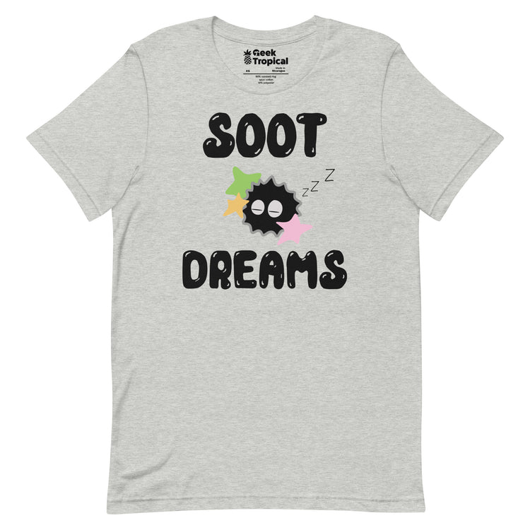 Sootdreams Sootsprite Anime T-Shirt Geek Nerd Advertise to Meta Anime Design by Heather Davenport