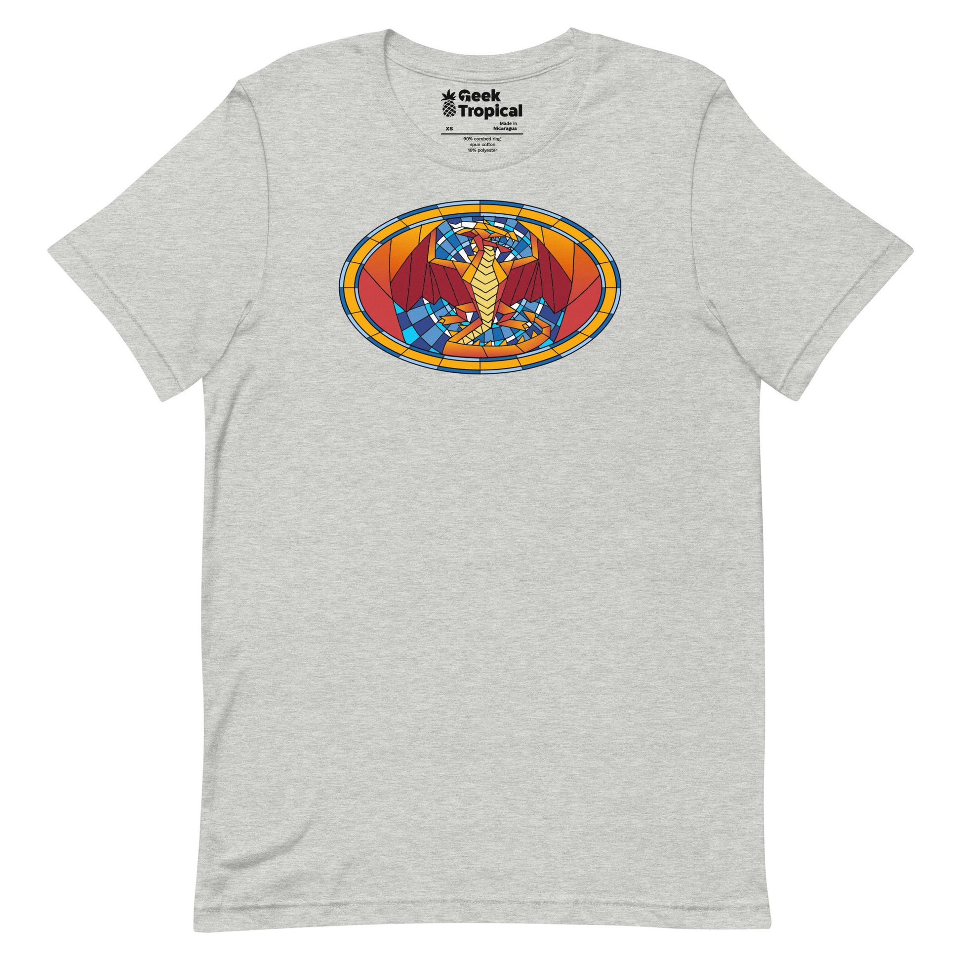 Dragon Stained Glass T-Shirt 17