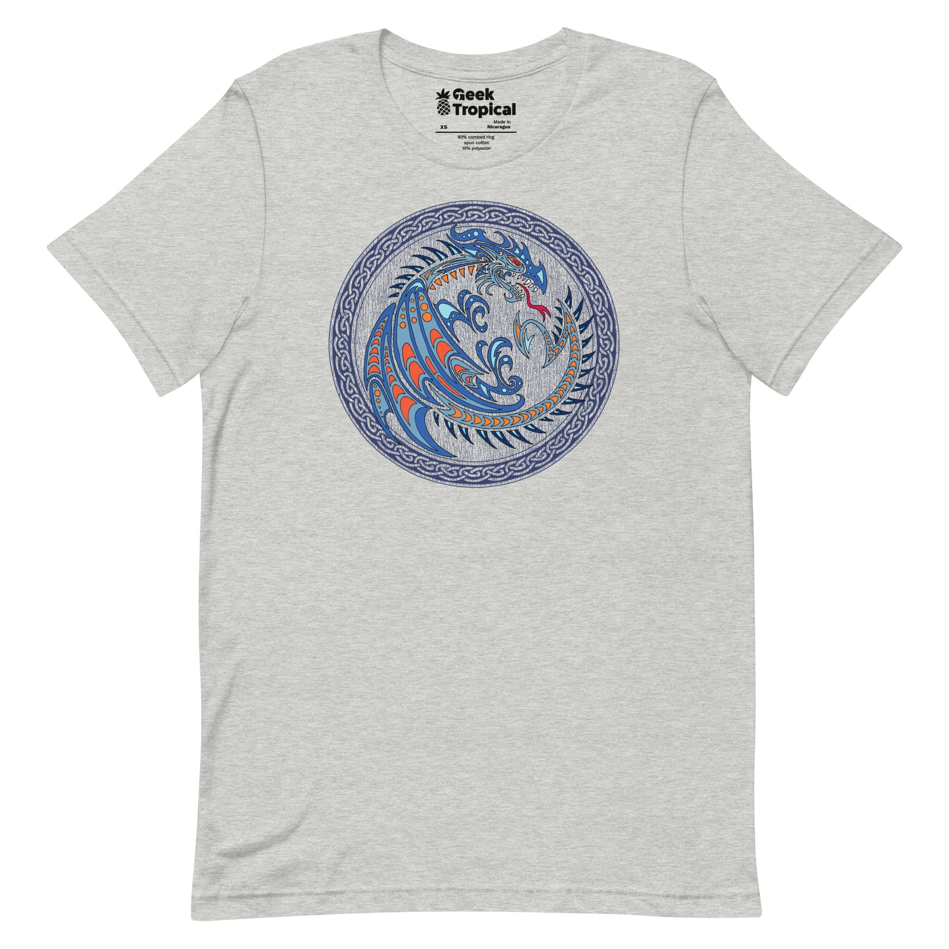 Tribal Dragon Crest T-Shirt 16
