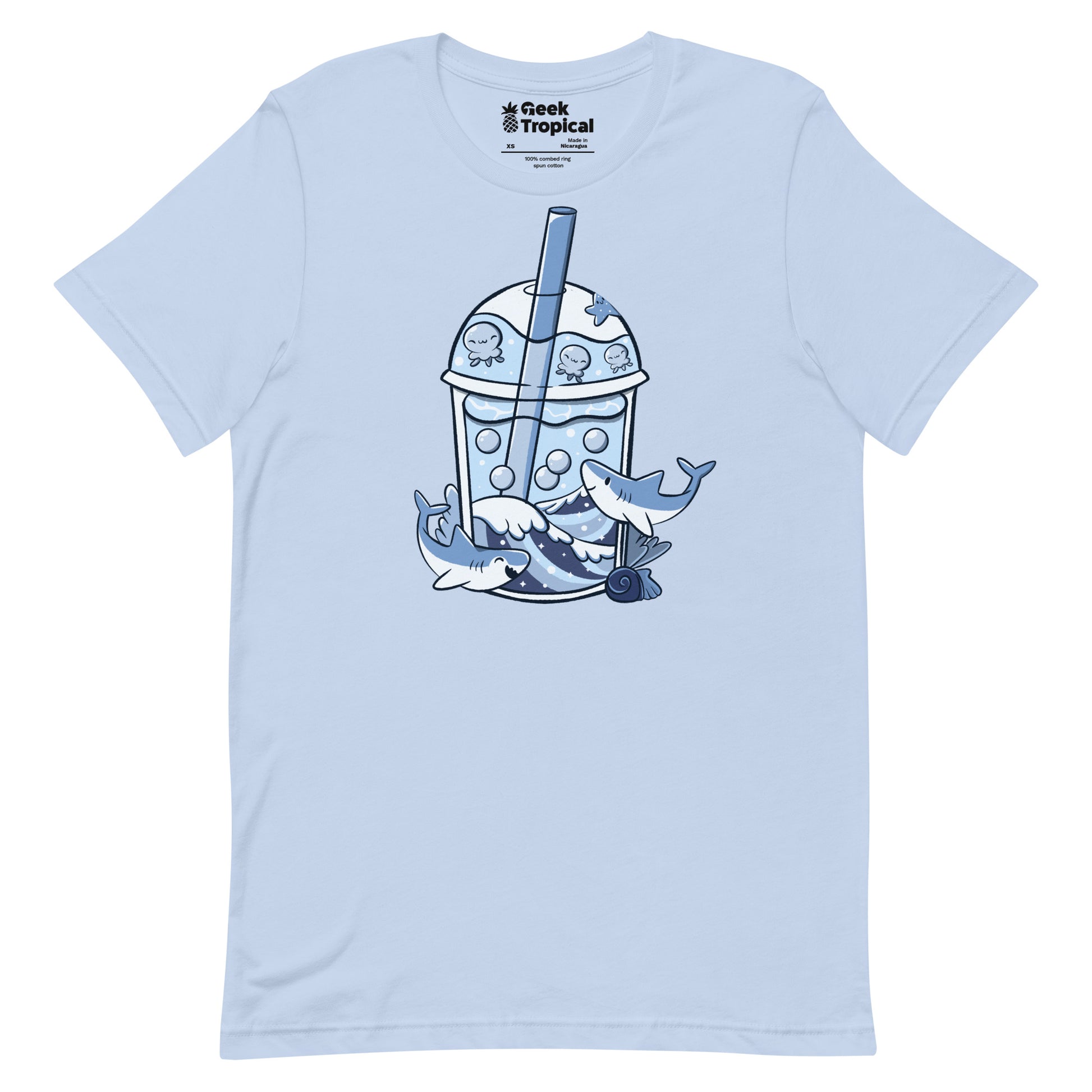 Bubble Sea Funny Drink T-Shirt Geek Nerd Advertise to Meta Design by Tobe Fonseca FLOW DESC WRITING