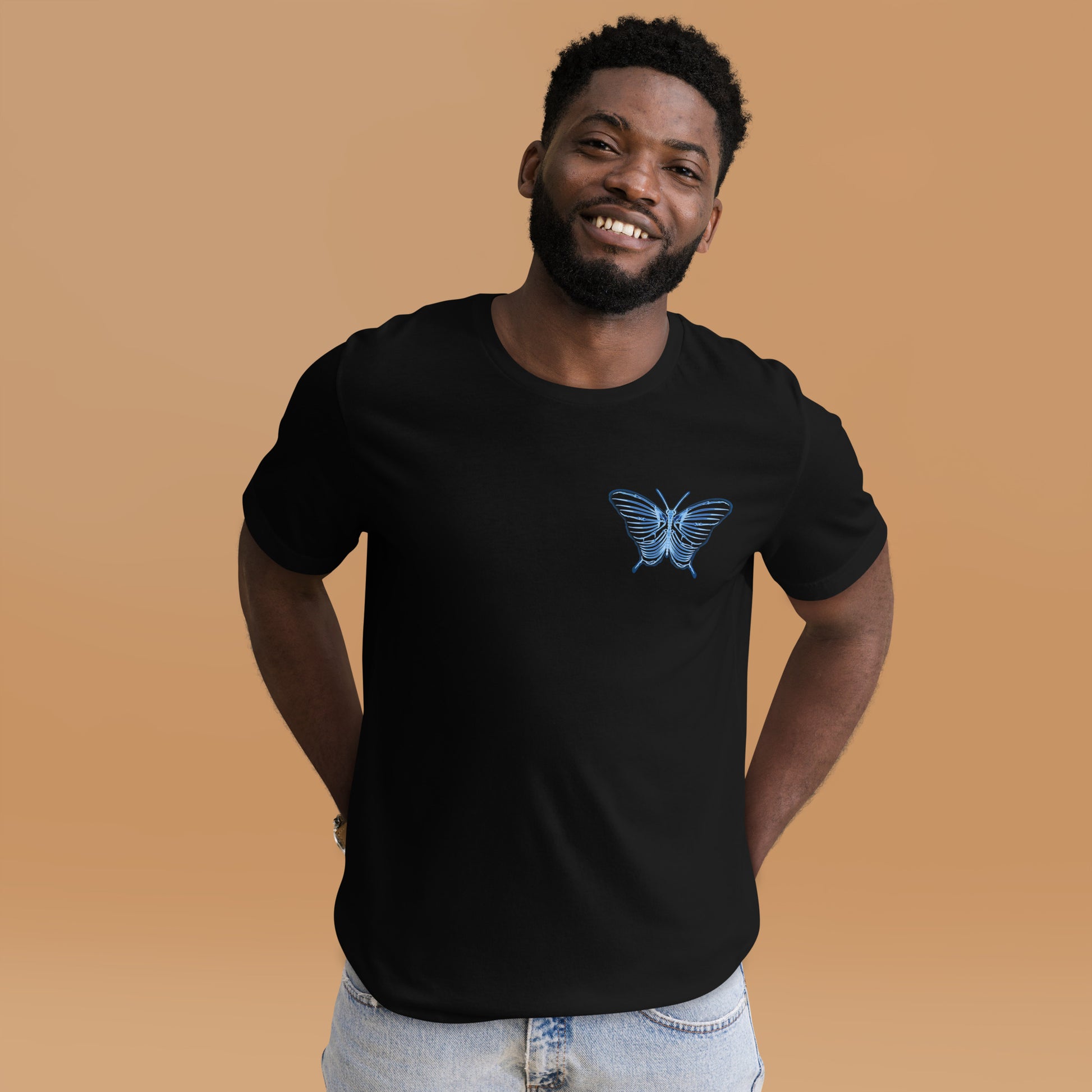 Butterfly Anatomy T-Shirt Geek Nerd Animal Patterns Design by Tobe Fonseca FLOW DESC WRITING