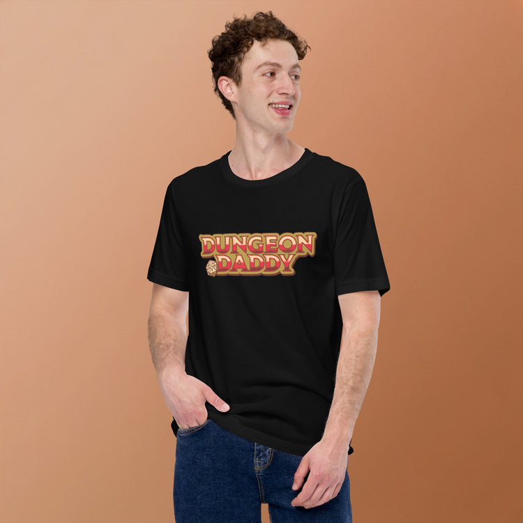 DND Dungeon Daddy T-Shirt Geek Nerd Design by Tobe Fonseca dnd & rpg print Fantasy Prints