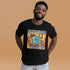 Earth Fire T-Shirt Geek Nerd Design by Tobe Fonseca Fantasy Prints FLOW DESC WRITING