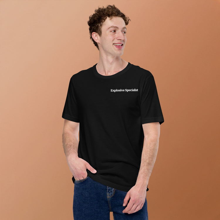 PacSci Powder Team Smiling Run T-Shirt Geek Nerd