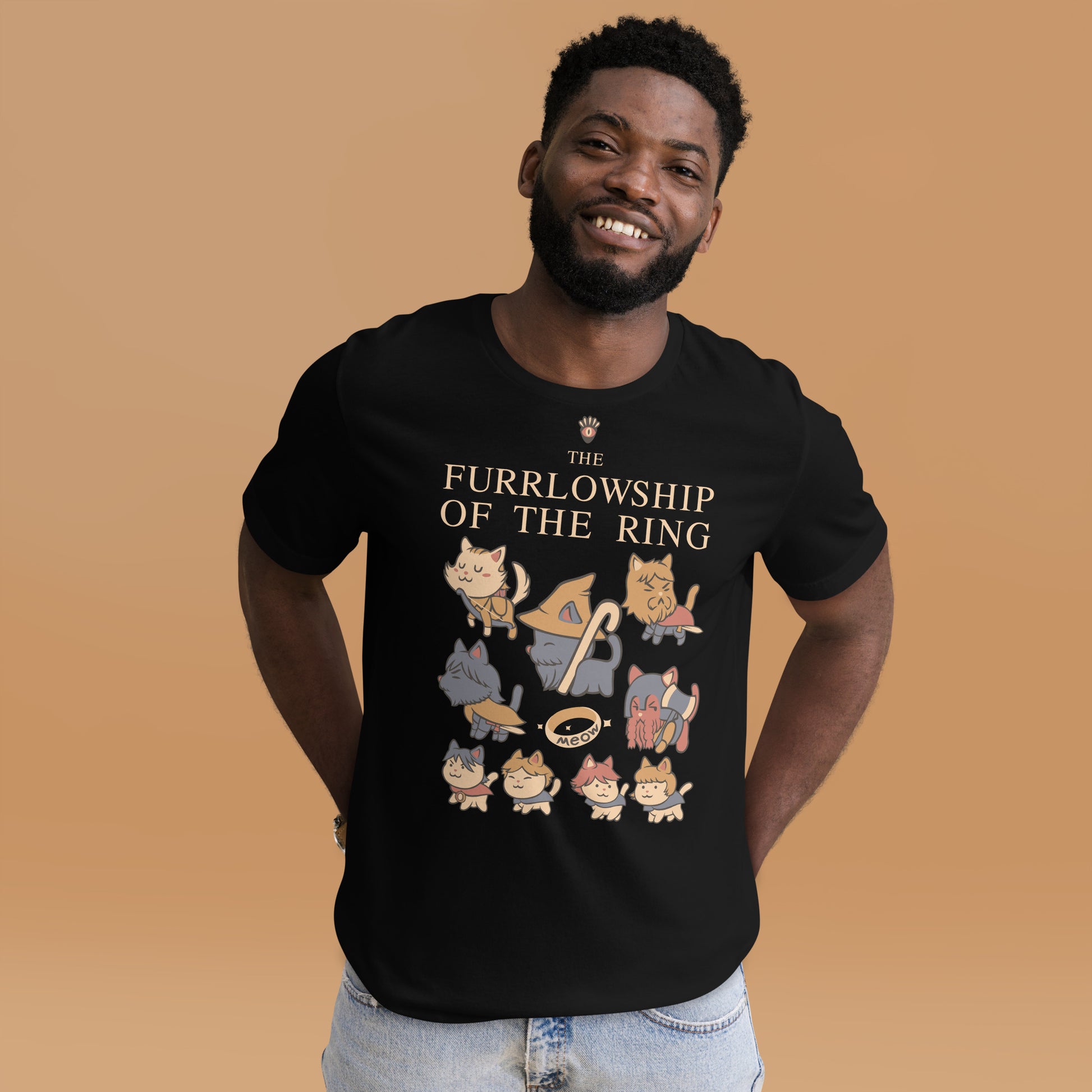 The Furrlowship of the Ring T-Shirt 4