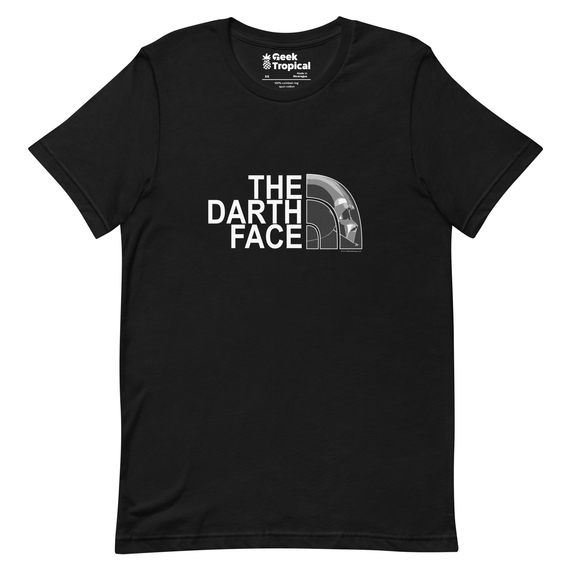 The Dark Face T-Shirt Geek Nerd Design by Tobe Fonseca Gpt - No - Tags