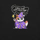 A Spell a Day Keeps Idiots Away Wizard Cat T-Shirt Geek Nerd Animal Patterns Design by Tobe Fonseca dnd & rpg print