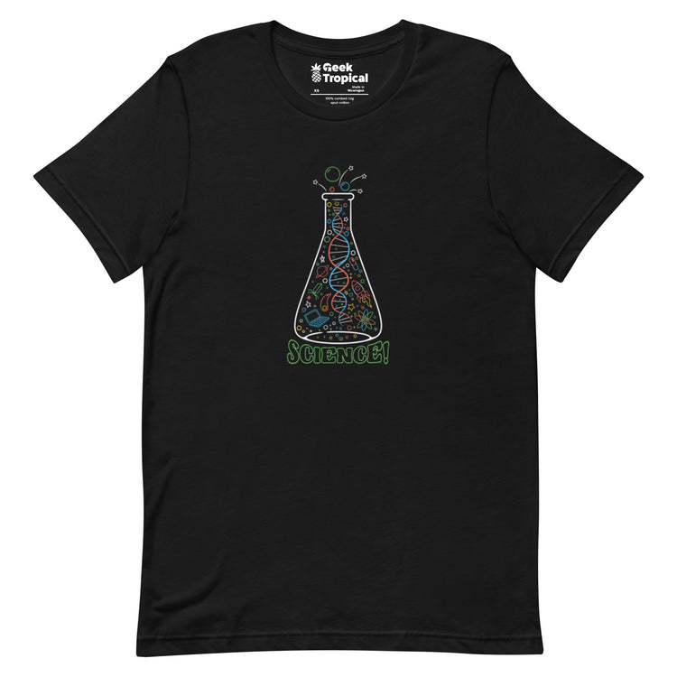Always Science T-Shirt Geek Nerd Design by Tobe Fonseca FLOW DESC WRITING science print