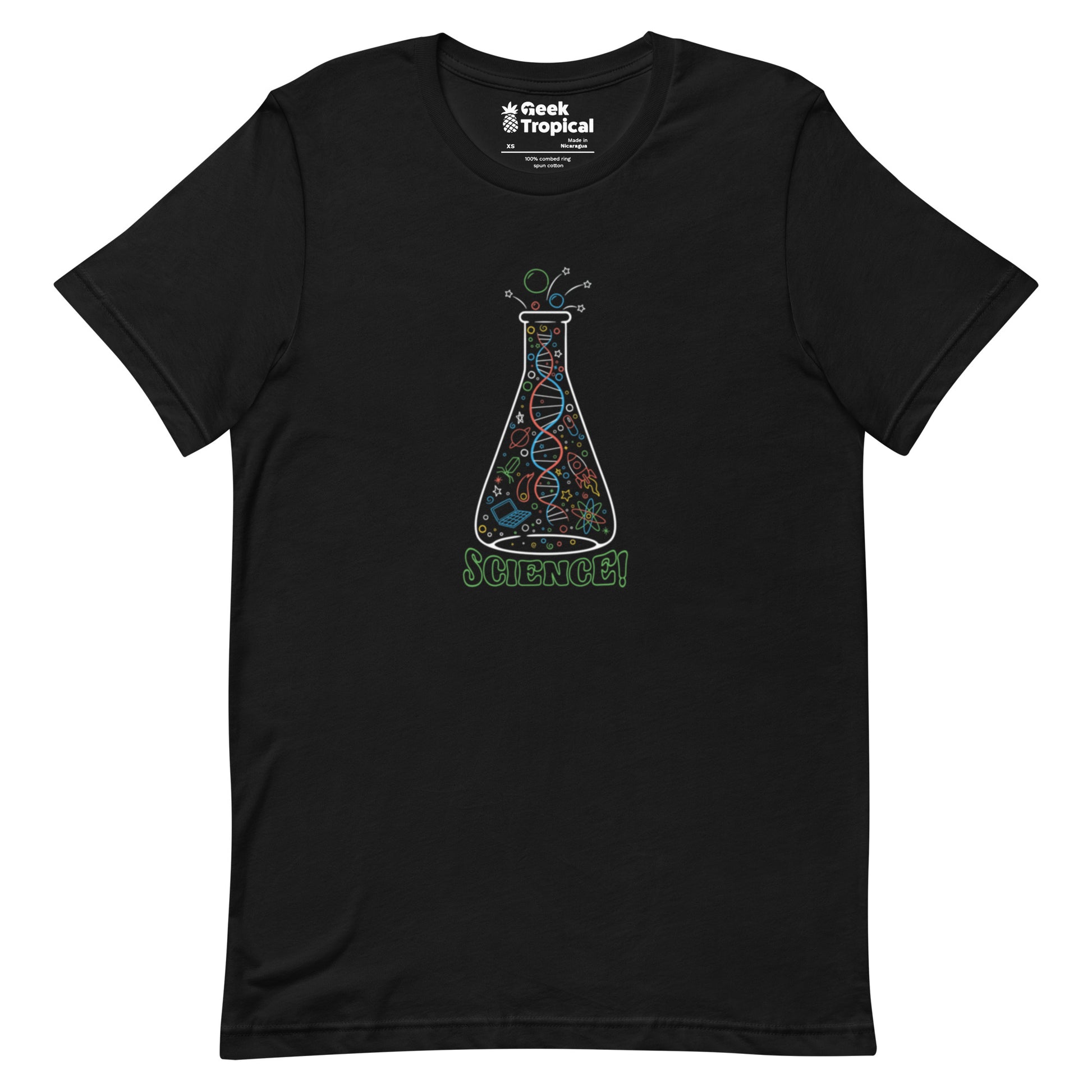 Always Science T-Shirt Geek Nerd Design by Tobe Fonseca FLOW DESC WRITING science print