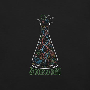 Always Science T-Shirt Geek Nerd Design by Tobe Fonseca FLOW DESC WRITING science print