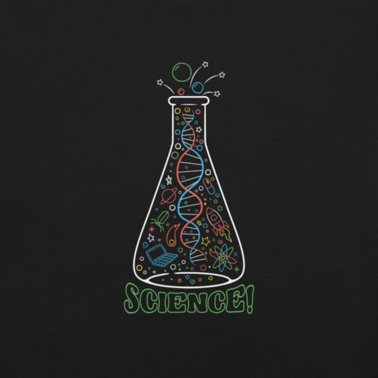 Always Science T-Shirt Geek Nerd Design by Tobe Fonseca FLOW DESC WRITING science print