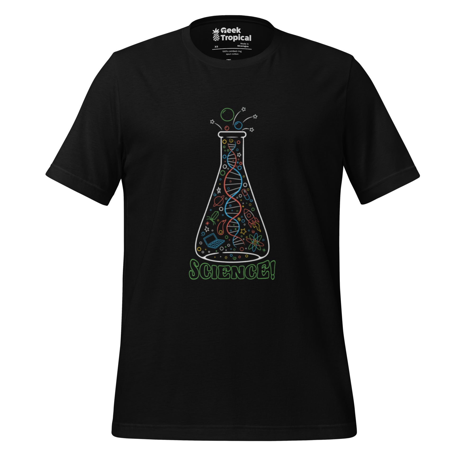 Always Science T-Shirt Geek Nerd Design by Tobe Fonseca FLOW DESC WRITING science print