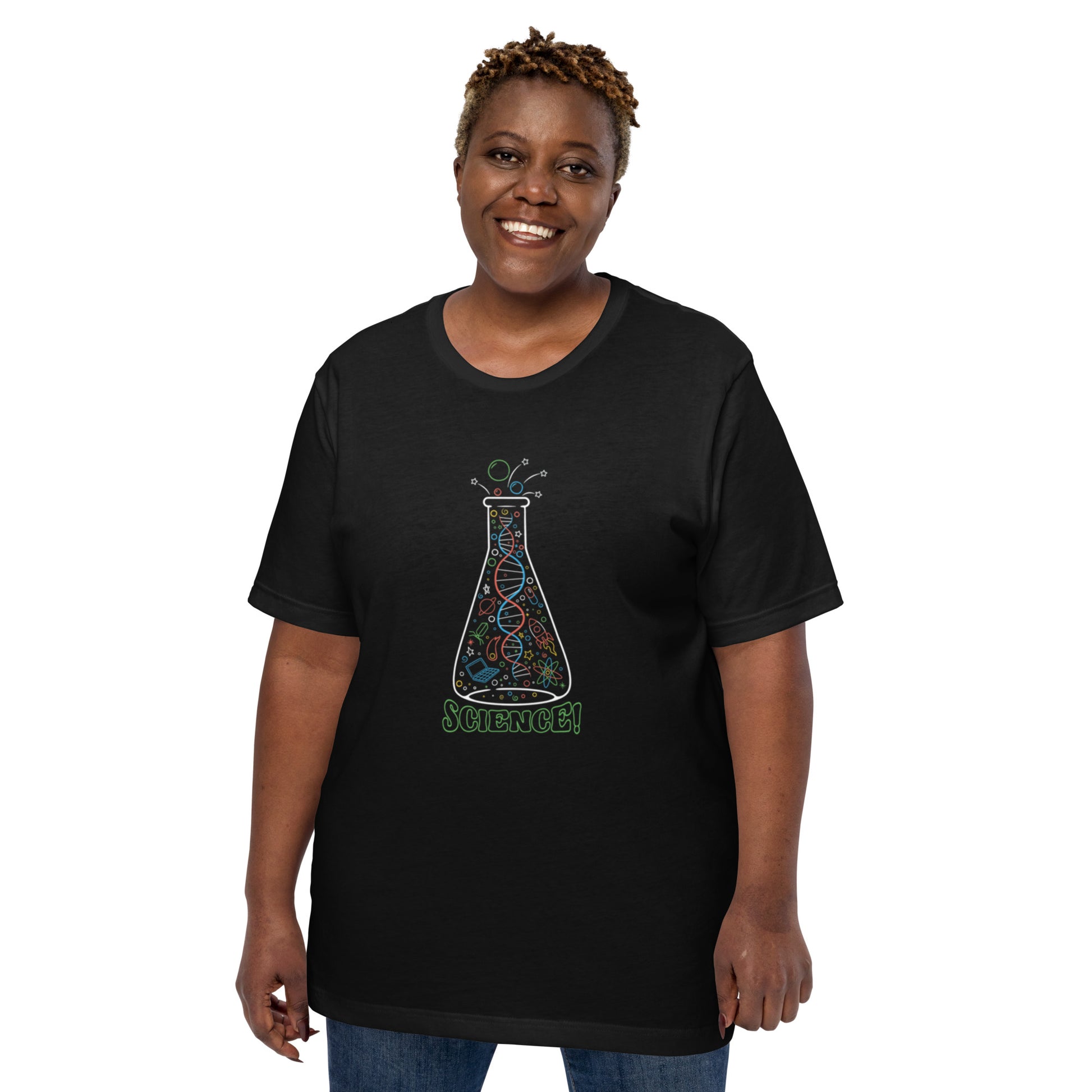 Always Science T-Shirt Geek Nerd Design by Tobe Fonseca FLOW DESC WRITING science print