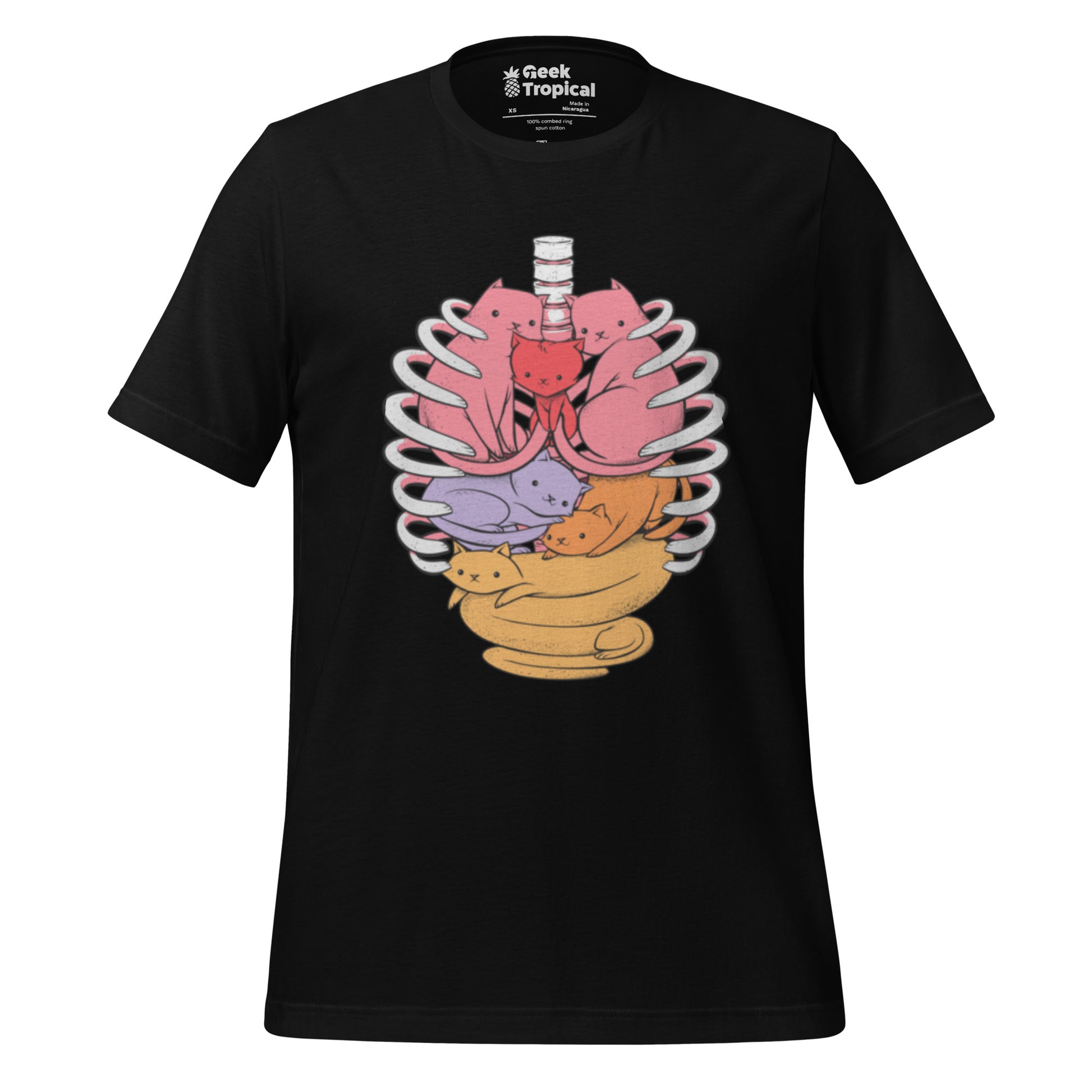 Anatomicat T-Shirt Geek Nerd Animal Patterns Design by Tobe Fonseca FLOW DESC WRITING