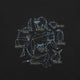 Silly Animals Constellations T-Shirt Geek Nerd Animal Patterns Design by Tobe Fonseca FLOW DESC WRITING