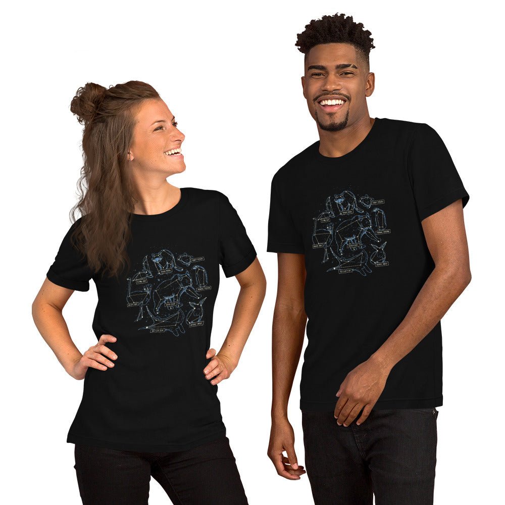 Silly Animals Constellations T-Shirt Geek Nerd Animal Patterns Design by Tobe Fonseca FLOW DESC WRITING