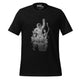 Astronaut Escaping Skeletons T-Shirt Geek Nerd Design by Tobe Fonseca Fantasy Prints FLOW DESC WRITING