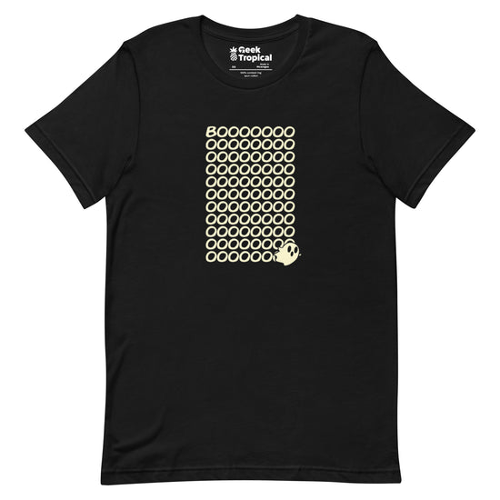 Boo Ghost T-Shirt Geek Nerd Design by Tobe Fonseca Fantasy Prints FLOW DESC WRITING