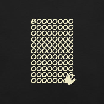Boo Ghost T-Shirt Geek Nerd Design by Tobe Fonseca Fantasy Prints FLOW DESC WRITING